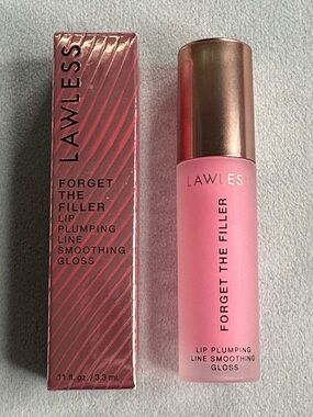 🎨 LAWLESS | FORGET THE FILLER LIP-PLUMPER LINE SMOOTHING GLOSS
